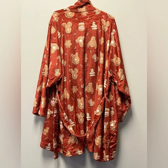 Disney Winnie the Pooh Gingerbread Sherpa-Lined Robe (2XL/3XL) - Picture 5 of 8